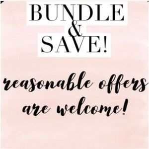Bundle & Save. Offers welcome